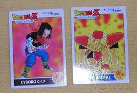 Lote De Dos Cromos Dragon Ball Z Combat Cards P Comprar Trading Cards Antiguas En Todocoleccion 52507596