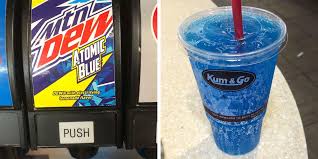 Walmart.com has been visited by 1m+ users in the past month Mountain Dew S New Atomic Blue Flavor Is At A Soda Machine Near You