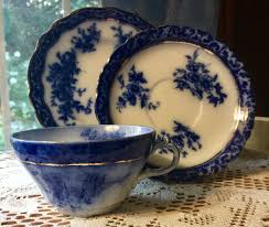 Because it was made before the word england was added to their stamp. Henry Alcock Co Ltd C 1891 1910 Touraine Luncheon Trio Blue Tea Cup China Tea Cups Tea Cups Vintage
