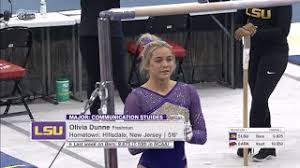 Dunne started her gymnastics career in 2005. Olivia Dunne Bars Lsu Arkansas 2021 9 900 Youtube