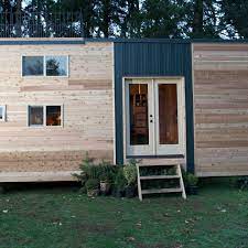 Luke And Tina Love The Outdoors And Wanted A Tiny House To Reflect It Check Out How Zack And John Created A The Perfe Tiny House Tiny House Nation Small House