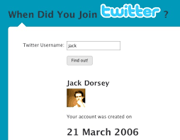 I want to be on twitter never did befor. The Twitter Epoch March 21st 2006