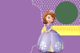 That way, you can make the birthday invitation of your beloved daughter really special. Birthday Templates For Sofia The First Download Sofia The First Birthday Invitations Candy Wrappers Thank You Cards Candy Bag Labels There Are A Number Of Editable To Type In The