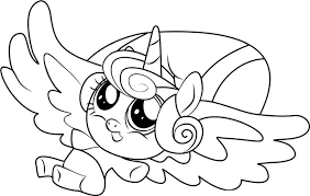 Little ponies on the very original coloring sheets. My Little Pony Baby Flurry Heart Coloring Pages Coloring And Drawing
