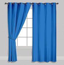 American Elm Both Sided Sky Blue Solid Satin Curtains Tw Https Www Amazon In Dp B07284w1ft Ref Cm Sw R Pi Dp U X Miikb Satin Curtains Curtains Home Decor