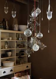 This modern house features sleek furniture and gorgeous lightings that hung from the white tray ceiling. 30 Hanging Christmas Decoration Ideas Inspired Luv