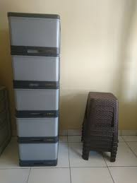 Lemari plastik olymplast drawer berkualitas dengan harga murah bagian atas menggunakan papan mdf sehingga kuat terhadap beban berat. Lemari Plastik Excel Perabotan Rumah Di Carousell