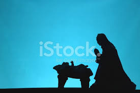 Nativity silhouette (eps, svg, dxf, ai, jpg, png) vector digital clip art wall decor decal vinyl cutting file silhouette cameo easycutprintpd. Religios Weihnachten Krippe Szene Silhouette Auf Blau Stockfotos Freeimages Com