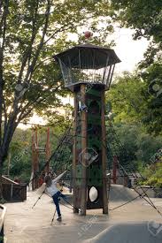 Find over 100+ of the best free picture images. Modern Outdoor Playground With Slides And Climbing Frames Stock Photo Picture And Royalty Free Image Image 147521117