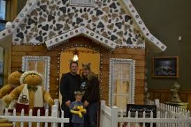Standard gingerbread playhouse kit includes the following: Family Dining Inside The Great Wolf Lodge Gingerbread House Dad Logic
