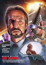 Die Hard By Neil Davies Home Of The Alternative Movie Poster Amp Movie Artwork Alternative Movie Posters Movie Posters Vintage