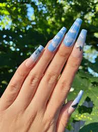 Long square acrylic nails classy acrylic nails bling acrylic nails edgy nails acrylic nails coffin short summer acrylic nails best acrylic nails stylish nails swag nails. 50 Gorgeous Butterfly Nails You Ll Want To Try This Season