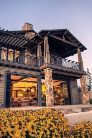Our collection of lake house plans with pictures feature a wide range of innovative designs ideal for entertaining or family recreation. 40 Unique Rustic Mountain House Plans With Walkout Basement Mountain House Plans Basement House Plans Lake Houses Exterior