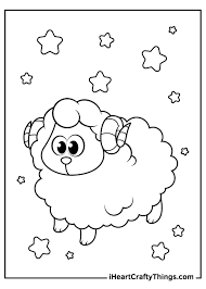 By scrolling through this page, you will discover all the available coloring sheep with no charge. Printable Sheep Coloring Pages Updated 2021
