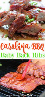 Tangy Carolina Bbq Baby Back Ribs Recipe From Served Up With Love Are A Must On The Grill This Labor Day Weekend Using Smithfield Extra Tender Fresh Por Grillen