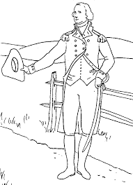 Select one of 1000 printable coloring pages of the category educational. Coloring Page Of George Washington Coloring Home