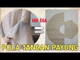 Ternyata ada banyak cara untuk dapat membentuk otot lengan ini. Cara Membuat Pola Lengan Payung Terompet Youtube