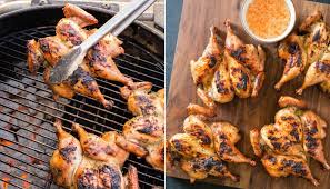 What does a cornish hen look like. Thai Grilled Cornish Hens With Chili Dipping Sauce Gai Yang The Splendid Table