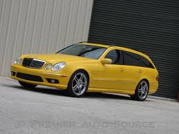 Image Result For Yellow E55 Wagon Mercedes Benz Benz E55 Amg