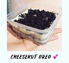 Pelbagai variasi cheesekut boleh didapati seperti oreo cheesekut. Cheesekut Oreo Posts Facebook