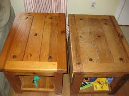 The Thrifty Home Thriftying For Side Tables Homemade Furniture Diy Furniture How To Clean Furniture