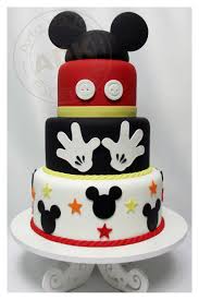 Bizcocho De Mickey Mouse Redondo Bolo Mickey Mickey Birthday Cakes Mickey Mouse Birthday Cake Mickey Cakes