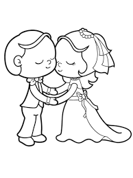 5 out of 5 stars. Bride And Groom Coloring Page 1001coloring Com
