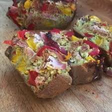 Thibault Geoffray 90daylc Sur Instagram Cake Dietetique Aux Poivrons Grilles Et Allumette De Bacon Recettes De Cuisine Cake Lardons Idee Recette Minceur