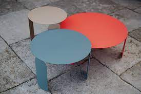 table basse o80 cm bebop fermob table basse en metal table basse table de salon table basse metal