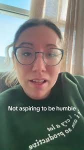 Not aspiring to be humble