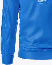 Download Windbreaker Mockup Back View In Apparel Mockups On Yellow Images Object Mockups