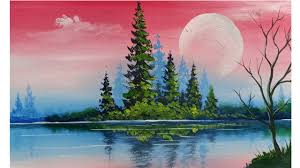 How To Paint Beautiful Scenery With Poster Colour Youtube In 2020 Beautiful Landscape Paintings Beautiful Scenery Paintings Beautiful Scenery Drawing