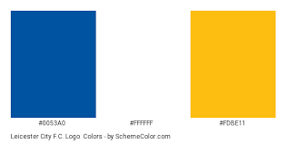 Create website designs with quality transparent png images, unique graphics with no background, create website banners, header, footer, advertising banner, logo. Leicester City F C Logo Color Scheme Blue Schemecolor Com