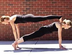 11 Easy Yoga Poses For Two People Friends Partner And Lover Partner Yoga Poses Two People Yoga Poses Yoga Challenge Poses