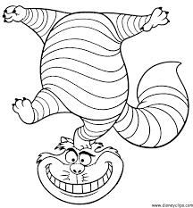 So our plan is to catch the traitor! Cheshire Cat Coloring Pages Coloring Home