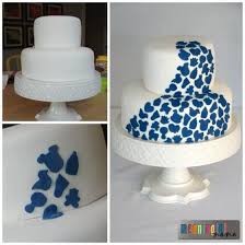 Are there thematic elements on the cake? Baby Shower Cake Idea For A Girl Or Boy