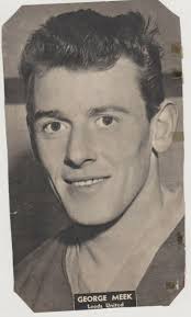 DONCASTER ROVERS 2 MAGAZINE PHOTOS 1950;s ALICK JEFFREY AND KEN HARDWICK