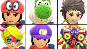 Scroll down to check the characters' skills and strength info): Check Out Every Mii Fighter Hat Costume So Far In Super Smash Bros Ultimate Nintendosoup