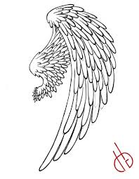 Angel Wings Folded Google Search Wings Sketch Angel Wings Drawing Wings Drawing