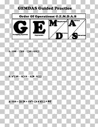 Students work through a number of basic worksheets and then advance to four and five order of operations math color page 1 distance learning math. Order Of Operations Png Images Order Of Operations Clipart Free Download