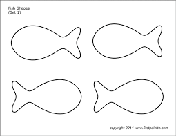 They are referred to by many names throughout the first years of their survival. Fish Shapes Free Printable Templates Coloring Pages Firstpalette Com