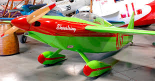When it comes to racing airplanes around pylons, there is no less expensive flight plan, other than maybe running in f1 air racing that plane is endeavor, currently piloted by steve senegal. Aero Industries Shoestring Midget Racer Planes Of Fame Air Museum