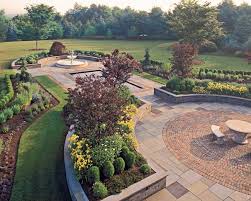 Great Paver Texture Inter Weaving Of Materials Landscape Projects Landscape Design Photos Landscape Design Garden Landscape Design English Garden Design