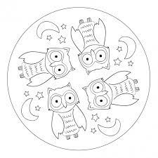 Check out mandalas20eule's art on deviantart. Owl Mandala For Pre K Kindergarten And Elementary School