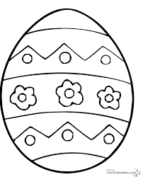 Dessin d'oeuf de pâques à colorier. Dessin Panier Oeufs De Paques