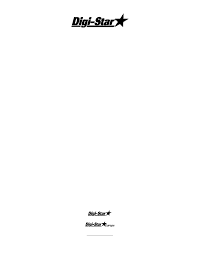 Digi Star John Deere 750 1560 1590 15ft Drill User Manual 13 Pages