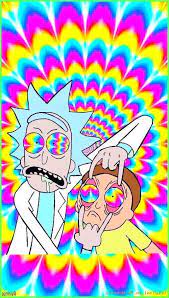 Trippy Wallpaper Trippy Backgrounds Trippy Wallpaper Rick And Morty Poster