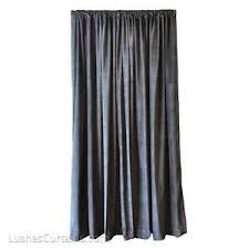 Find great deals on ebay for velvet gray curtains. Black Studio Noise Reduction Theatrical Velvet Drapes 11 Ft H Curtain Long Panel Ebay