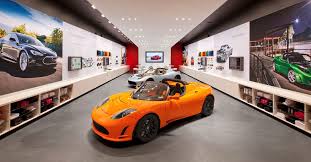 Tesla Motors Retail Kiosks Case Studies Nurun Showroom Design Retail Design Tesla Motors