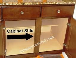 Removing Center Stile Cabinet Face Frame For Wide Shelves Diy Kitchen Storage Kitchen Cabinet Shelves Diy Cabinets